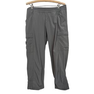 North Face Hiking Cargo Capri Gray 14